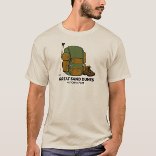 Great Sand Dunes National Park Backpack T-Shirt