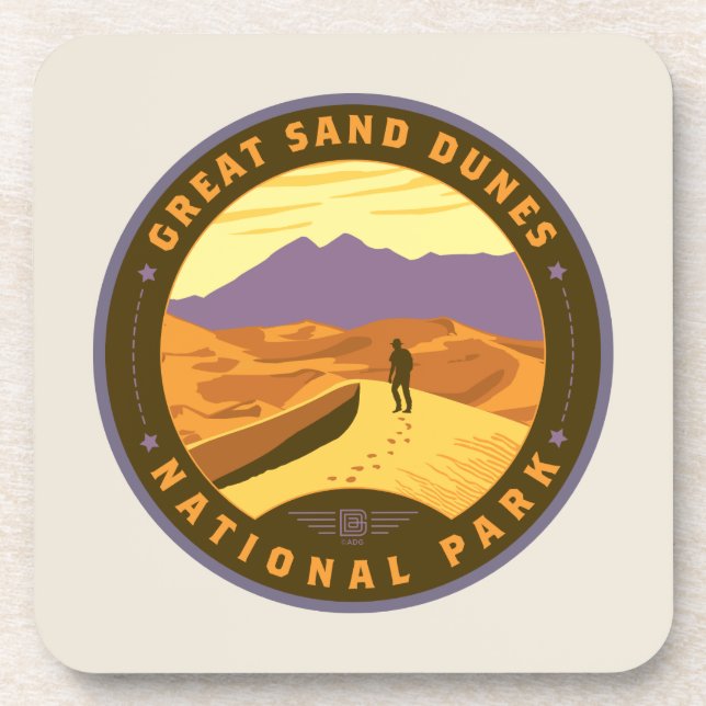Great Sand Dunes National Park Coaster (Front)