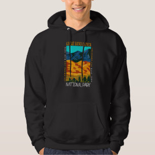 Great Sand Dunes National Park Colorado Distressed Hoodie