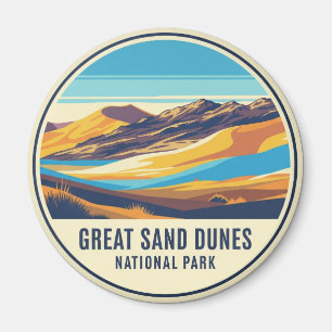 Great Sand Dunes National Park Colorado Magnet