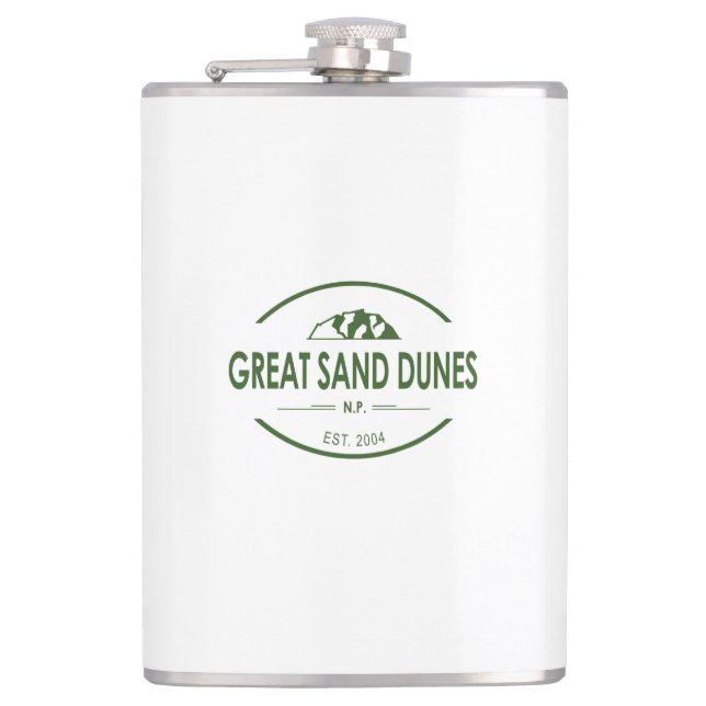 Great Sand Dunes National Park Hip Flask (Front)