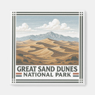 Great Sand Dunes National Park Magnet