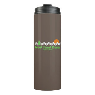 Great Sand Dunes National Park Retro Thermal Tumbler