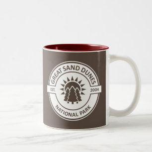 Great Sand Dunes National Park Two-Tone Coffee Mug