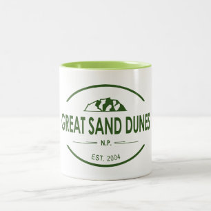 Great Sand Dunes National Park Two-Tone Coffee Mug