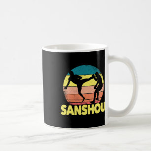 Great Sanshou Design Chinese Kickboxing Martial Ar Coffee Mug
