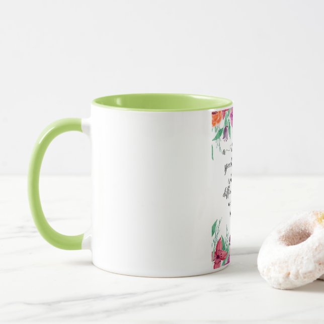 Great school speech therapist thank you gift SLP Mug (With Donut)