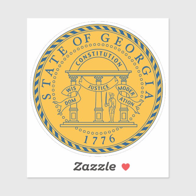 Great Seal of Georgia State (Sheet)