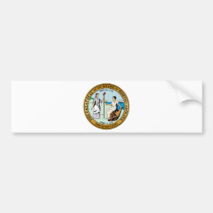 Great seal of North Carolina Bumper Sticker