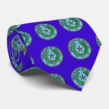 Great Seal of Texas Tie, SA