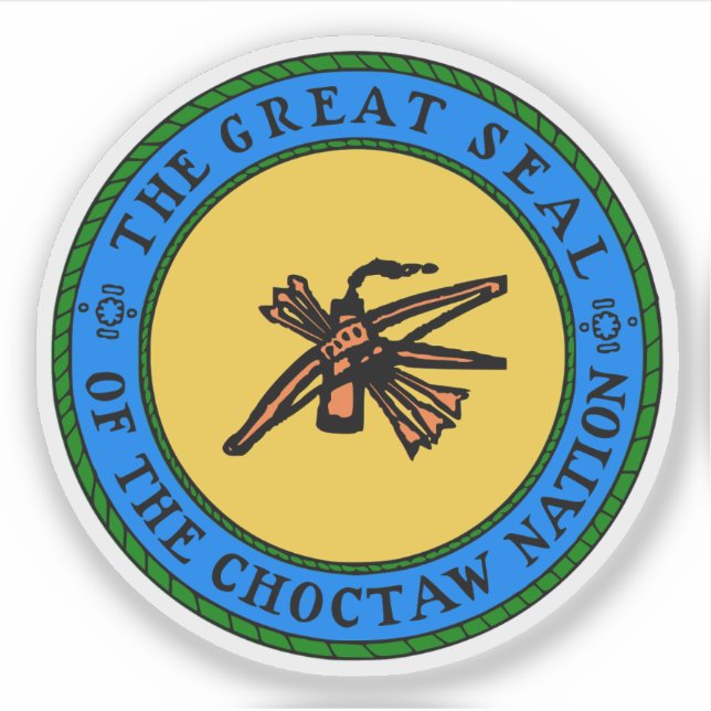 Great seal of the Choctaw peoples, USA (Front)