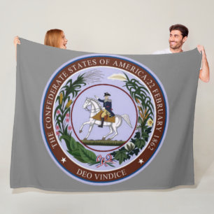 GREAT SEAL of the CONFEDERACY Fleece Blanket