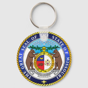 Great seal of the state of Missouri Key Ring