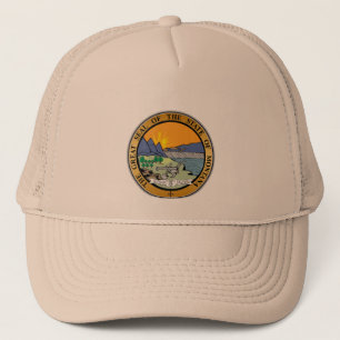 Great seal of the state of Montana Trucker Hat