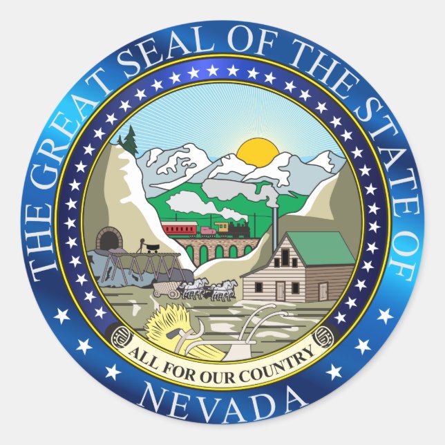 Great seal of the state of Nevada (Front)