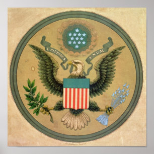 Great Seal of the United States, c.1850 Poster