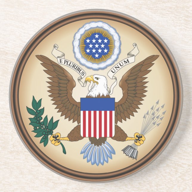GREAT SEAL OF THE UNITED STATES COASTER (Front)