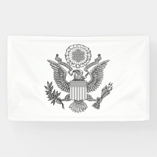 Great Seal of the United States of America (USA) Banner