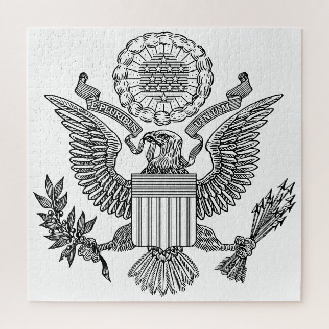 Great Seal of the United States of America (USA) Jigsaw Puzzle (Vertical)