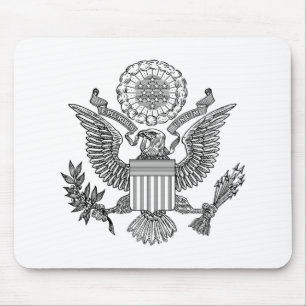 Great Seal of the United States of America (USA) Mouse Mat