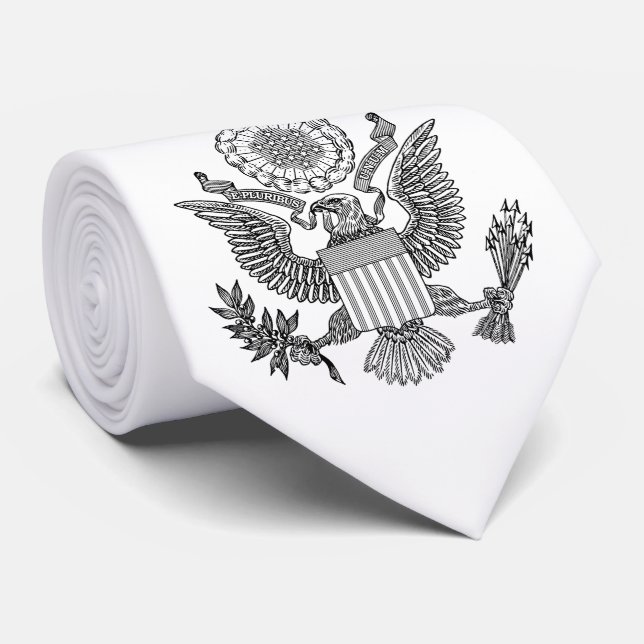 Great Seal of the United States of America (USA) Tie (Rolled)