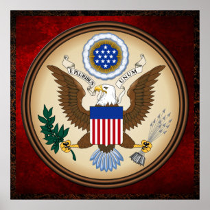 GREAT SEAL OF THE UNITED STATES POSTER