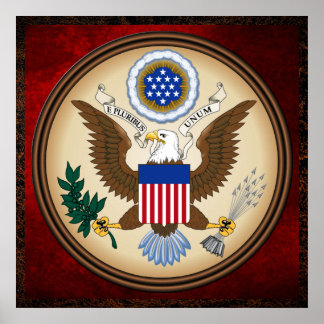 GREAT SEAL OF THE UNITED STATES POSTER