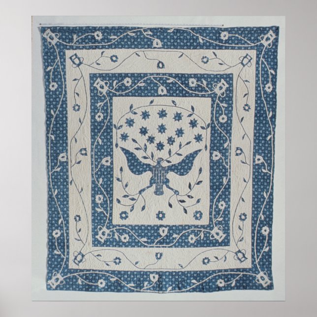 Great Seal of United States Quilt Poster (Front)