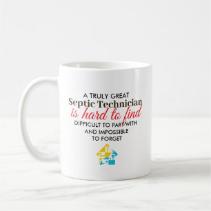 Great Septic Technician Personalised Name Gift Coffee Mug
