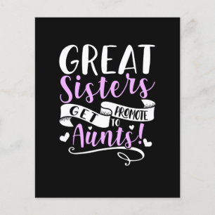 Great Sisters Get Promoted To Aunt