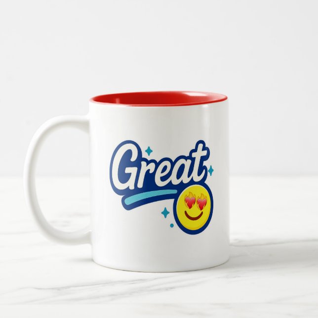 Great Smile coffee Mug Gift for Friends & All (Left)