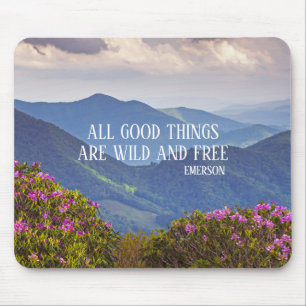 Great Smokey Mountain Spring Customised Mouse Mat