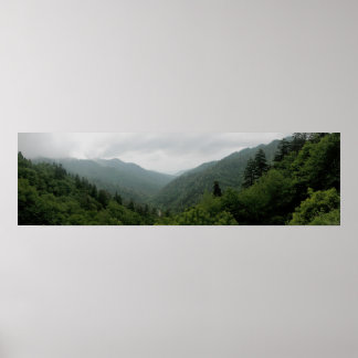 Great Smokey Mountains National Park Panormaic 2 Poster