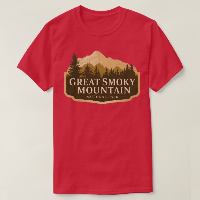 Great Smoky Mountain National Park  1 T-Shirt (Design Front)