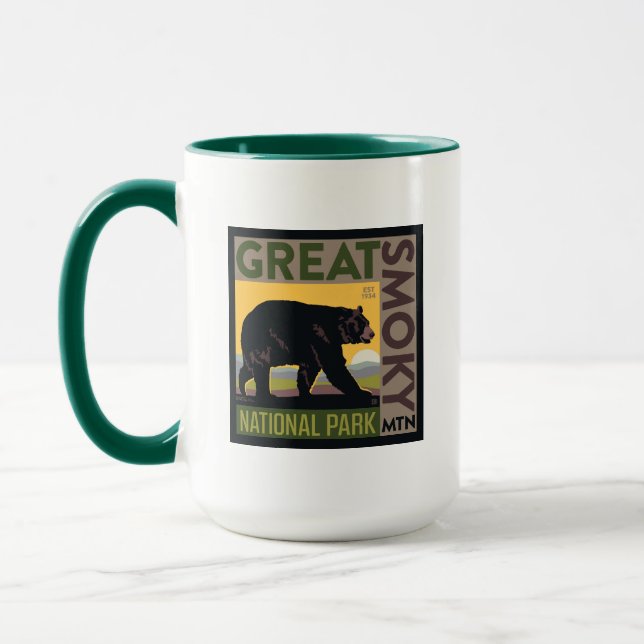 Great Smoky Mountain National Park| Bear Mug (Left)