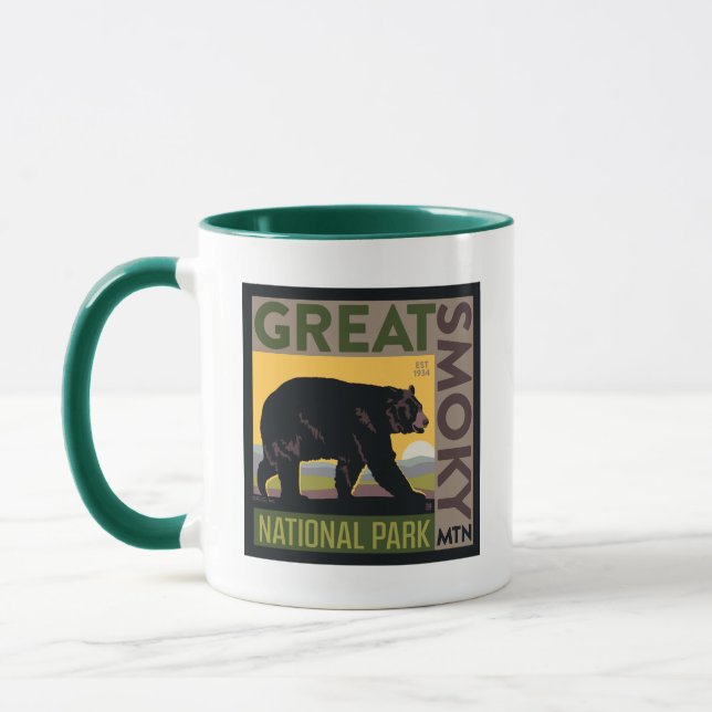 Great Smoky Mountain National Park| Bear Mug (Left)