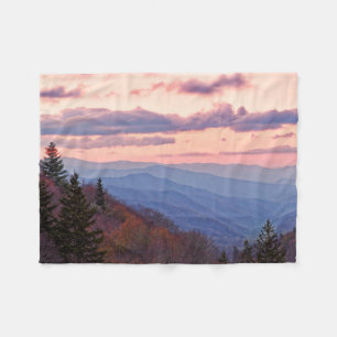 Great Smoky Mountain National Park Fleece Blanket