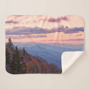 Great Smoky Mountain National Park Sherpa Blanket