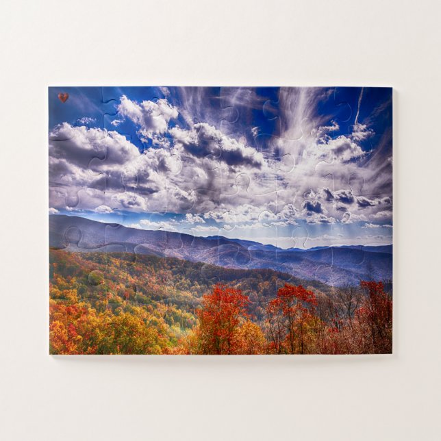 Great Smoky Mountain Tennessee Jigsaw Puzzle (Horizontal)