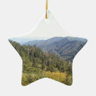 Great Smoky Mountain Vista 1 Ceramic Tree Decoration