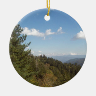 Great Smoky Mountain Vista 3 Ceramic Tree Decoration