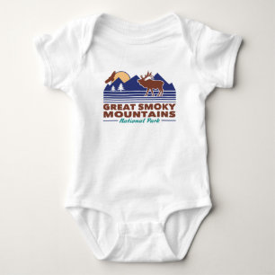 Great Smoky Mountains Baby Bodysuit