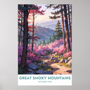 Great Smoky Mountains , Beautiful National Park Poster
