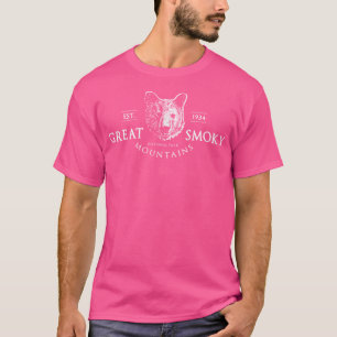 Great Smoky Mountains Black Bear Logo Active T-Shirt
