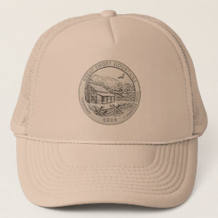 GREAT SMOKY MOUNTAINS COIN TRUCKER HAT