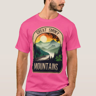 Great Smoky Mountains Design Active T-Shirt
