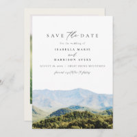 Great Smoky Mountains Destination Save the Date