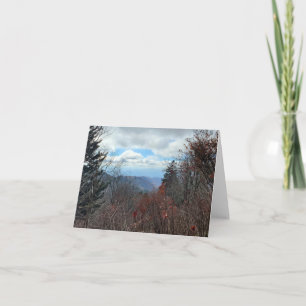 Great Smoky Mountains Forney Ridge Trail Note Card