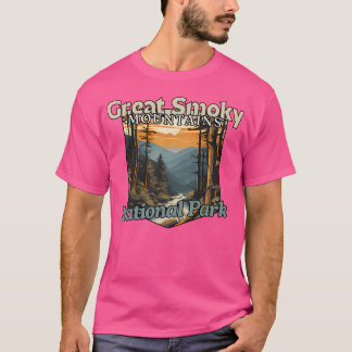 Great Smoky Mountains National Park Active T-Shirt