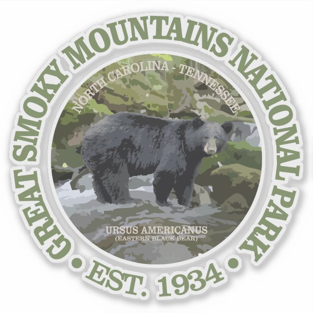 Great Smoky Mountains National Park (bear) (Front)